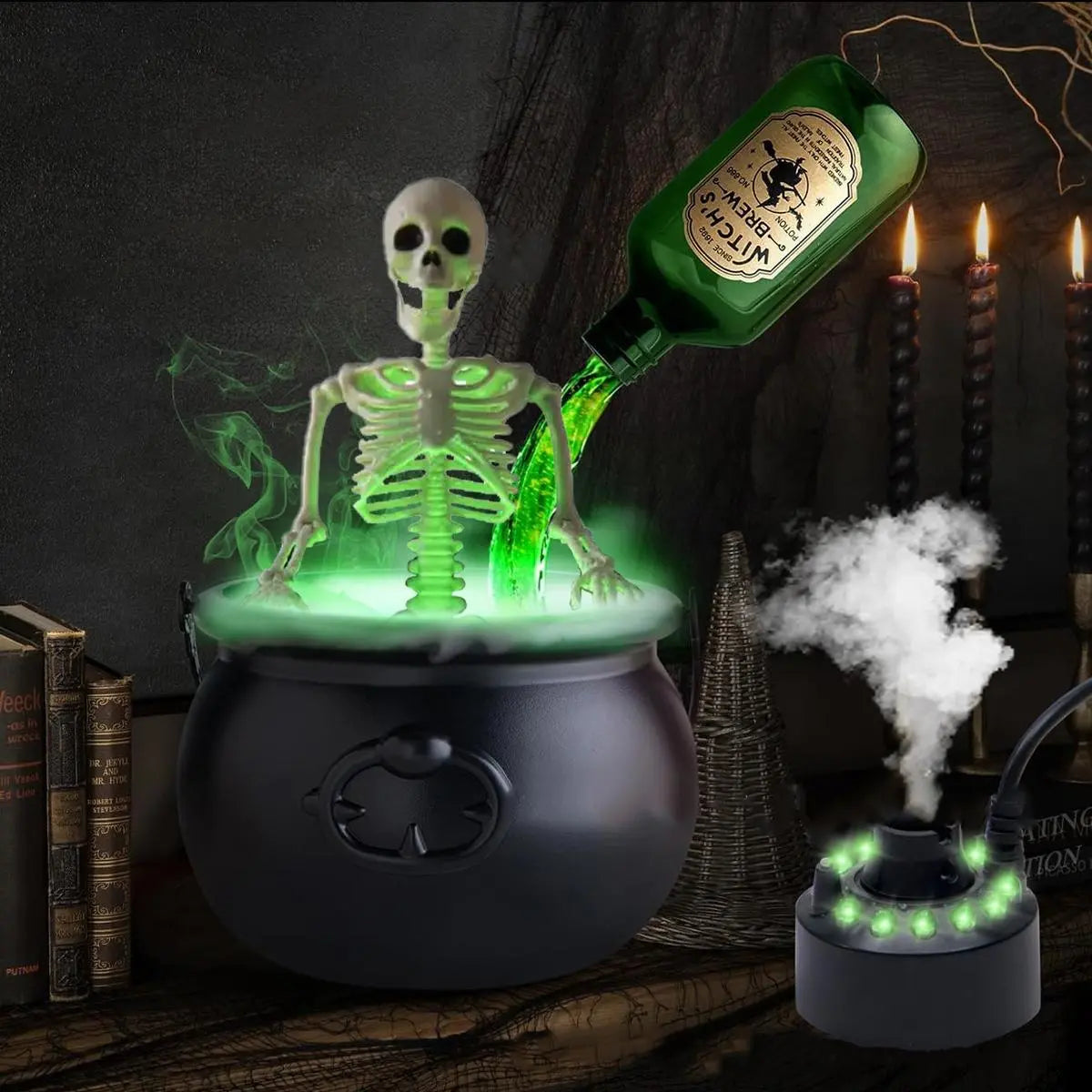 Enchant Your Space with the Halloween Magic Floating Potion Bottle Diffuser - Perfect for Car Interiors and Spooktacular Parties!