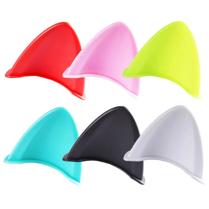 Adorable 2-Piece Cat Ears Helmet Stickers - Perfect for Stylish Riders!