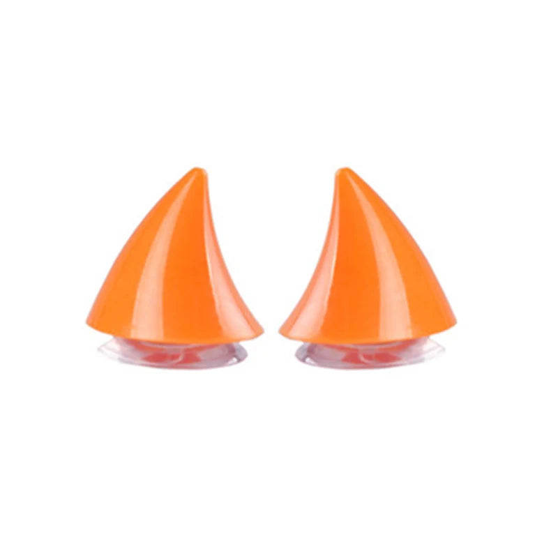 Adorable 2-Piece Cat Ears Helmet Stickers - Perfect for Stylish Riders!