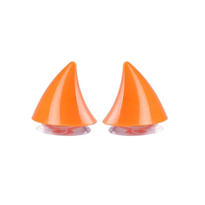 Adorable 2-Piece Cat Ears Helmet Stickers - Perfect for Stylish Riders!