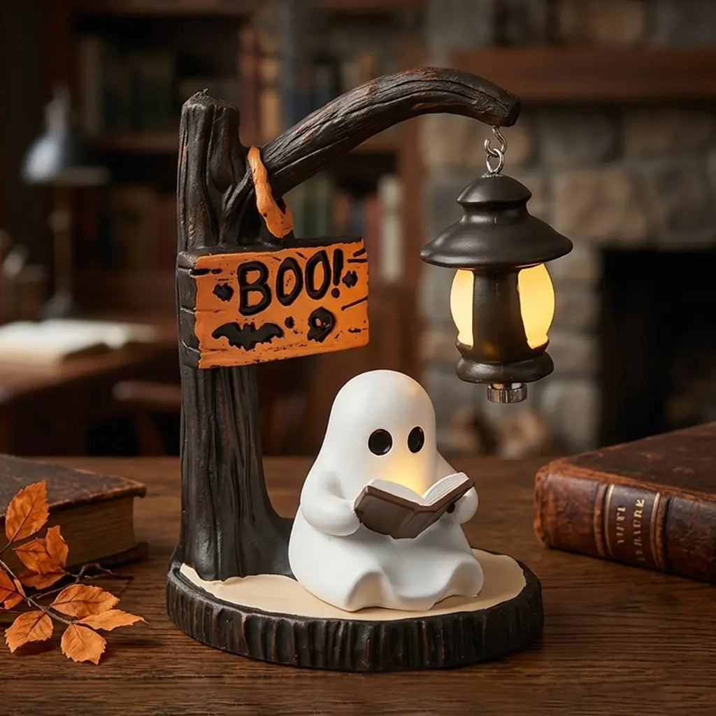 Witch/Ghost Desktop Lamp for Indoor Bedroom, Living Room & Office, Home Decor, Bedside Table Light, Spooky Halloween Gift, Elegant Design