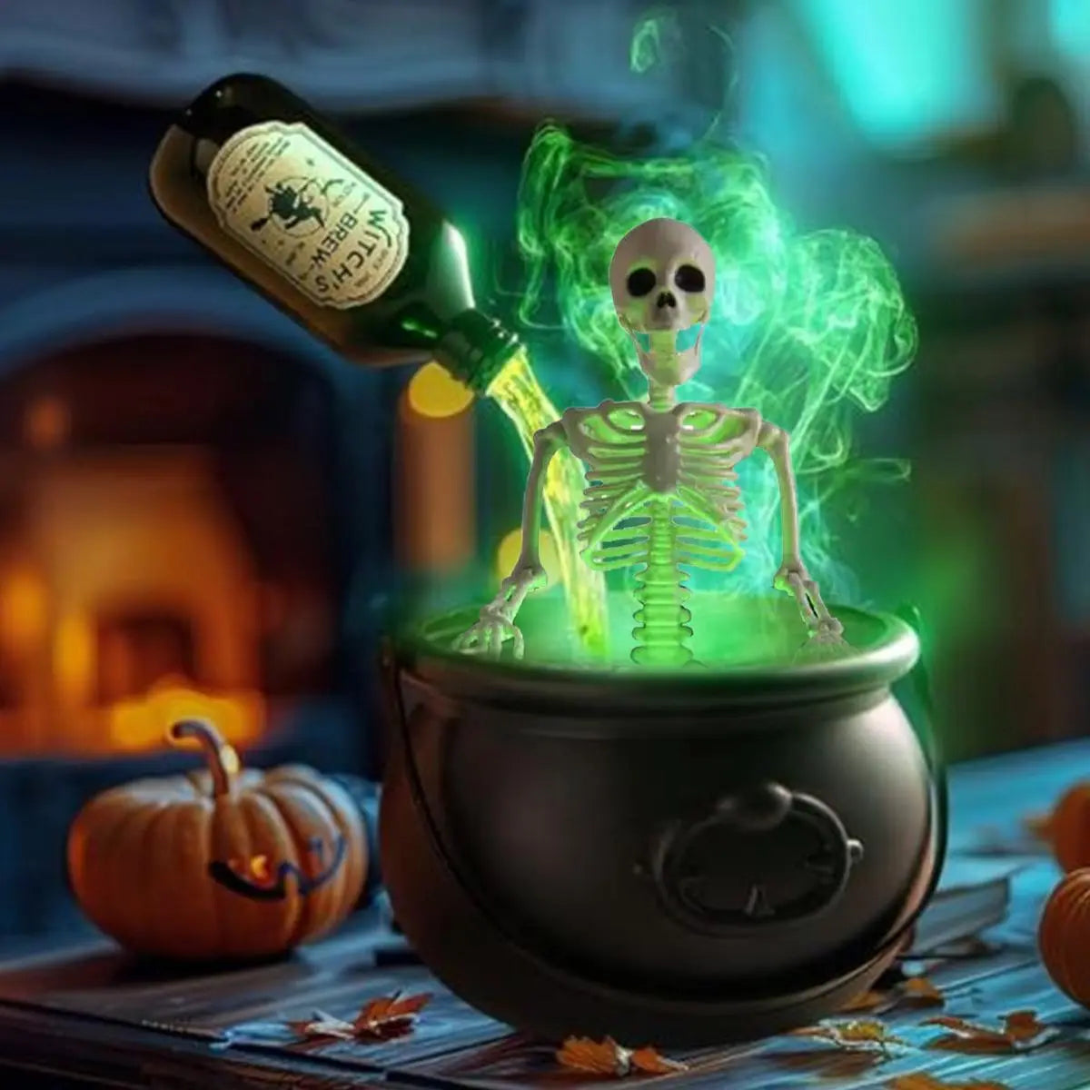 Enchant Your Space with the Halloween Magic Floating Potion Bottle Diffuser - Perfect for Car Interiors and Spooktacular Parties!