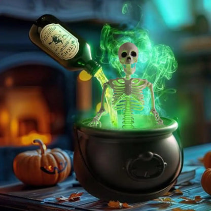 Enchant Your Space with the Halloween Magic Floating Potion Bottle Diffuser - Perfect for Car Interiors and Spooktacular Parties!