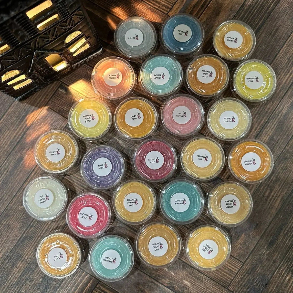 Fall Sample Pack Wax Melts - 1/2 Ounce Portion Cups
