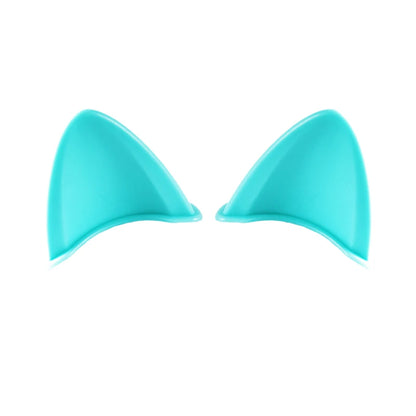Adorable 2-Piece Cat Ears Helmet Stickers - Perfect for Stylish Riders!