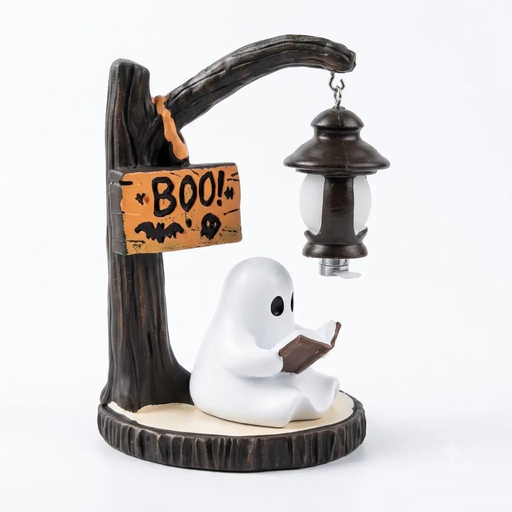 Witch/Ghost Desktop Lamp for Indoor Bedroom, Living Room & Office, Home Decor, Bedside Table Light, Spooky Halloween Gift, Elegant Design