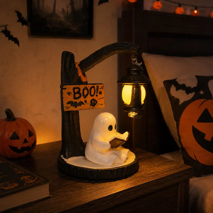 Witch/Ghost Desktop Lamp for Indoor Bedroom, Living Room & Office, Home Decor, Bedside Table Light, Spooky Halloween Gift, Elegant Design