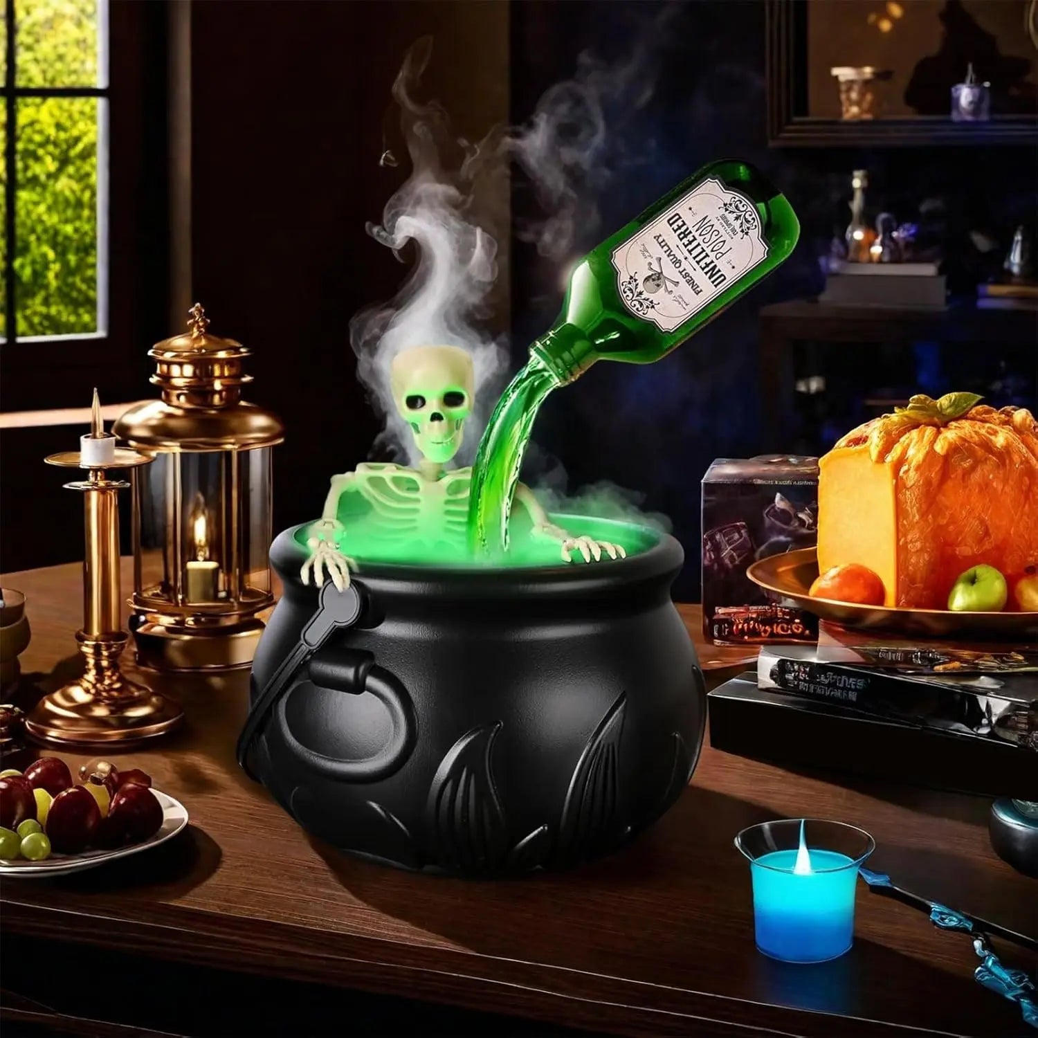 Enchant Your Space with the Halloween Magic Floating Potion Bottle Diffuser - Perfect for Car Interiors and Spooktacular Parties!