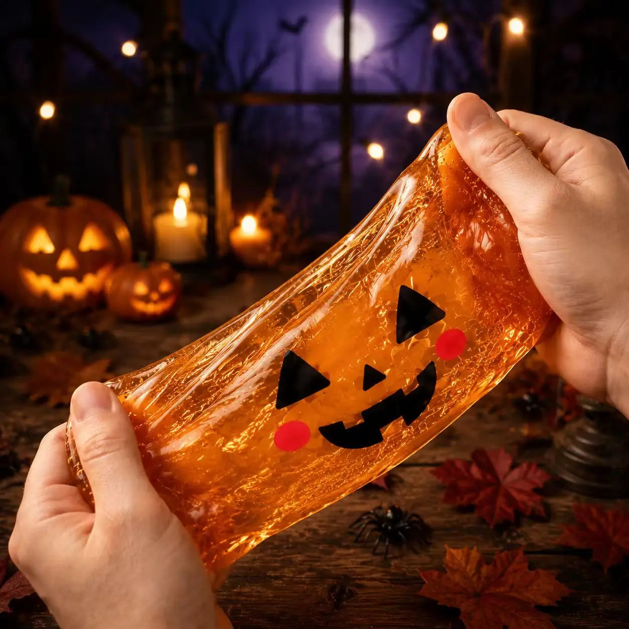 Adorable Halloween Ghost Maruko Squeeze Toy Set - Perfect for Stress Relief and Party Treat Bags!