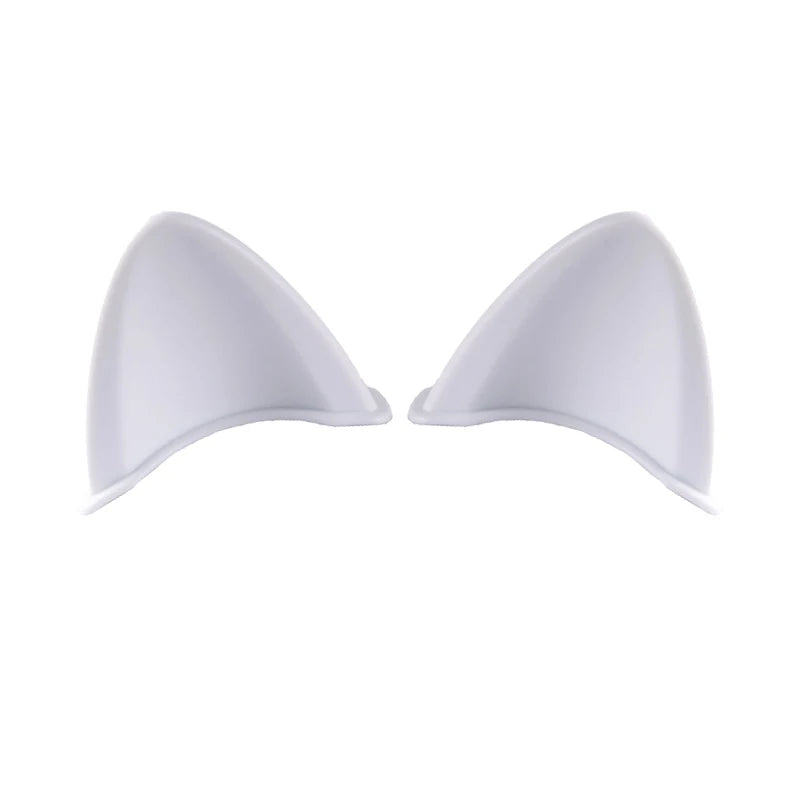 Adorable 2-Piece Cat Ears Helmet Stickers - Perfect for Stylish Riders!