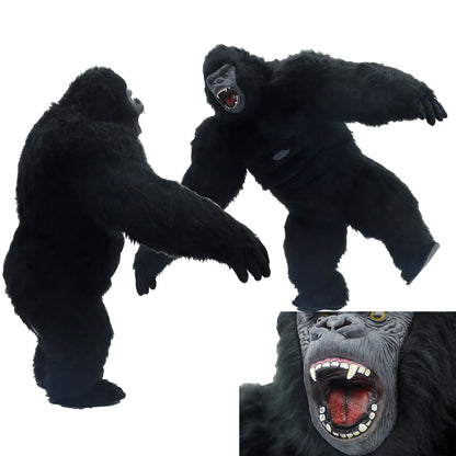 8.2 Ft Tall Inflatable Gorilla Costume Set, Women’S Cosplay Inflatable Outfit Set, Suitable for Halloween and Holiday Events, Costume Set, Inflatable Outfit Set