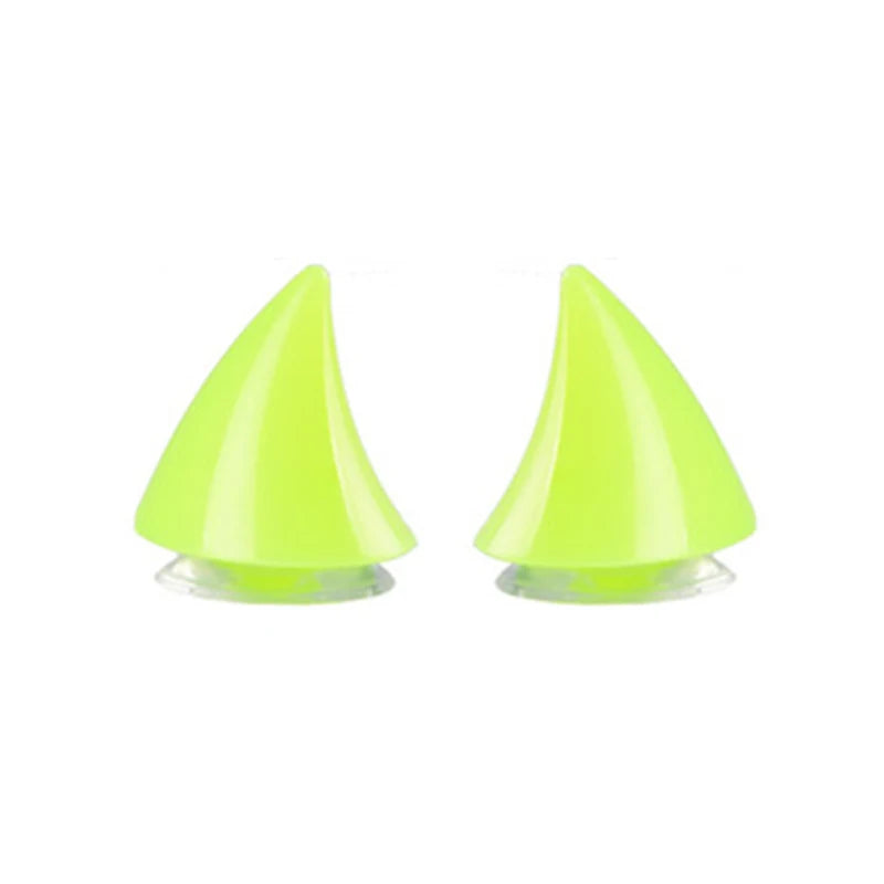 Adorable 2-Piece Cat Ears Helmet Stickers - Perfect for Stylish Riders!