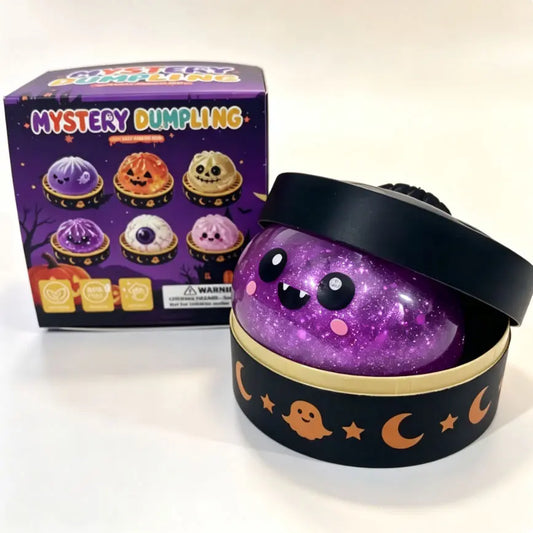 Adorable Halloween Ghost Maruko Squeeze Toy Set - Perfect for Stress Relief and Party Treat Bags!