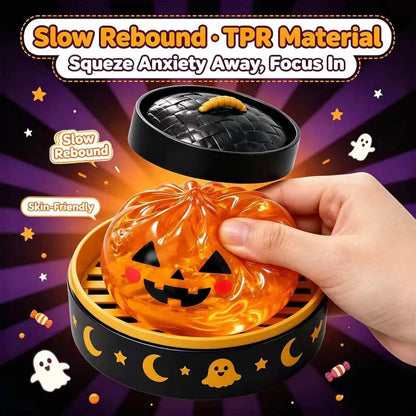 Adorable Halloween Ghost Maruko Squeeze Toy Set - Perfect for Stress Relief and Party Treat Bags!
