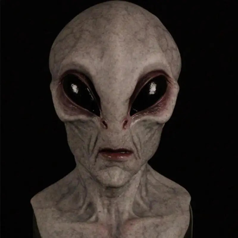 Unleash the Fun with Our Alien Mask UFO Props - Perfect for Halloween Horror and Parties!