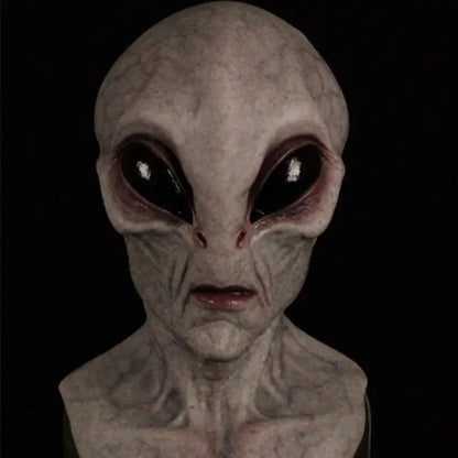 Unleash the Fun with Our Alien Mask UFO Props - Perfect for Halloween Horror and Parties!