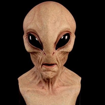 Unleash the Fun with Our Alien Mask UFO Props - Perfect for Halloween Horror and Parties!