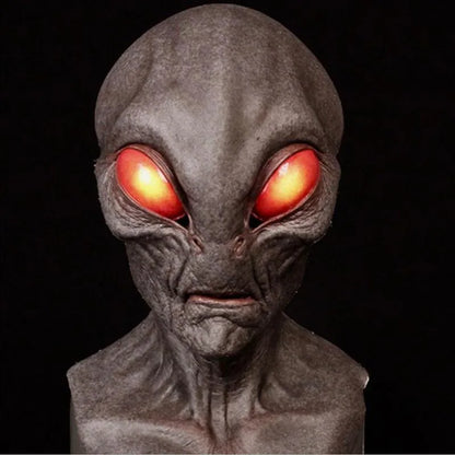 Unleash the Fun with Our Alien Mask UFO Props - Perfect for Halloween Horror and Parties!