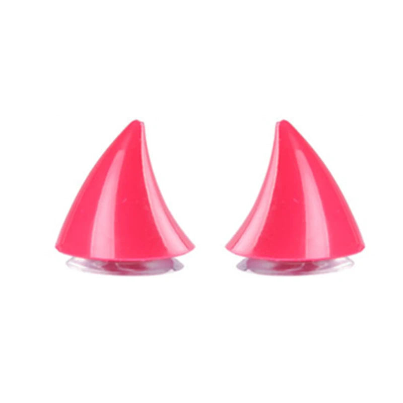 Adorable 2-Piece Cat Ears Helmet Stickers - Perfect for Stylish Riders!