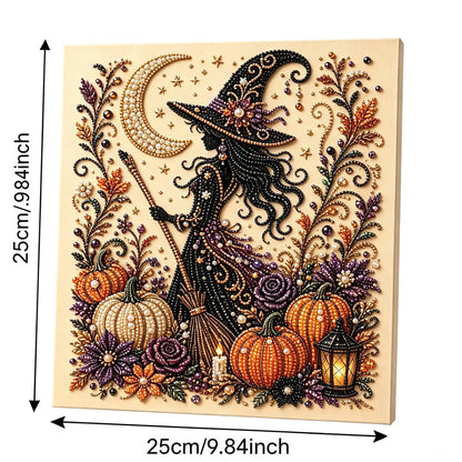 Halloween Pearl Art DIY Kit,Pearl Painting Set for Adults,Kids, Fun Fall Home Art Project, Creative Holiday Activity Gift