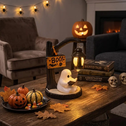 Witch/Ghost Desktop Lamp for Indoor Bedroom, Living Room & Office, Home Decor, Bedside Table Light, Spooky Halloween Gift, Elegant Design