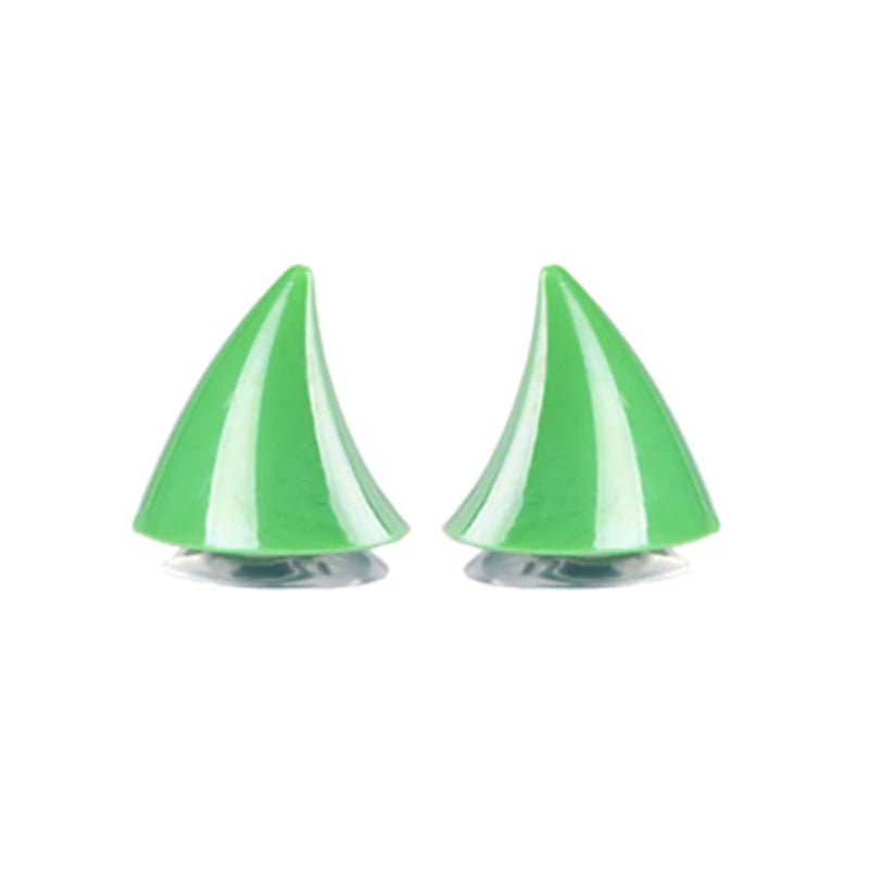 Adorable 2-Piece Cat Ears Helmet Stickers - Perfect for Stylish Riders!